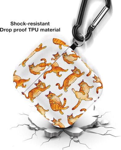WIRESTER لـ Airpods Case Earpod Case Cover Girls Women تصميم جلد واقي مع سلسلة مفاتيح متوافقة مع Apple AirPods 1st 2nd Generation Charging Case - Ocean Sea Turtles in Kuwait