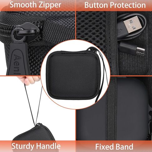 حافظة سماعات أذن صلبة من Aenllosi لسماعات الرأس SHOKZ/AfterShokz OpenFit True Wireless Bluetooth، مع غطاء سيليكون مضاد للخدش لكامل الجسم لسماعات الأذن SHOKZ Open Fit (أسود، الحافظة فقط) in Saudi Arabia