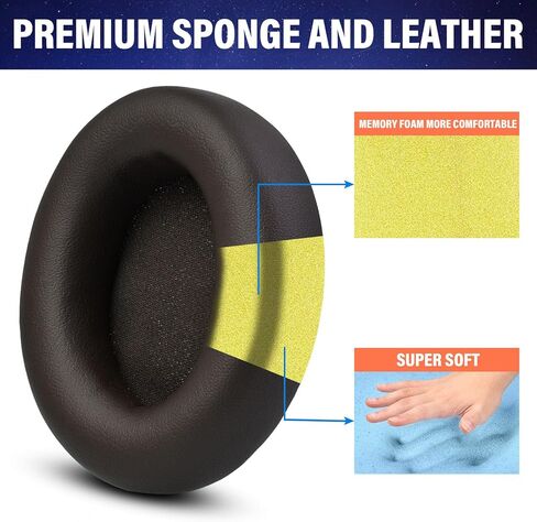 Studio Pro Earpad Replacement, Studio Pro Memory Foam Ear Cushion Compatible with Beats by Dre Studio Pro (Model A2924) and Studio 3 Wireless (Model A1914) Headphones in Kuwait