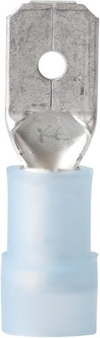 Ancor 221419 Marine Grade Electrical Nylon Insulated Double Crimp Funnel Entry Fully Insulated Disconnects with Insulation Grip (Male, 16 to 14-Gauge, 100-Pack) in Saudi Arabia