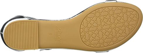 Jewel Badgley Mischka Women's Liv Flat Sandal in Saudi Arabia