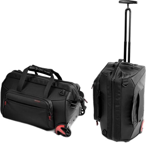 IFOOTAGE Beave BV-R35 Rolling Camera Bag, Travel Camera Case with Wheels, 35L Photography Backpack, Side Access Outdoor Photography Hiking Travel Professional DSLR Camera Bag Backpack for Men Women in Saudi Arabia