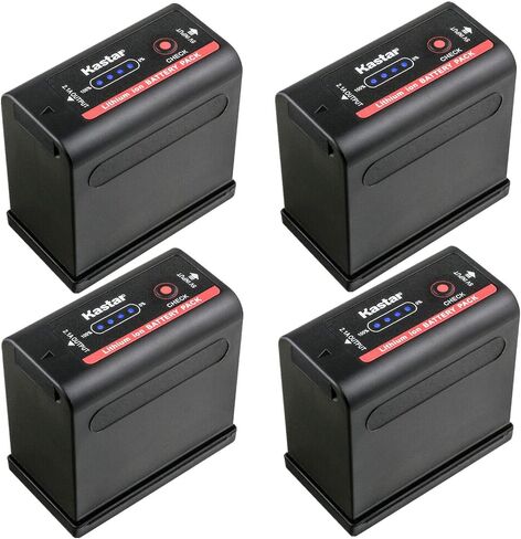 Kastar 3-Pack BP-980GPRO Battery 7.4V 8700mAh Replacement for Canon BP-980G PRO, BP-970 BP-970G BP-975, BP-945 BP-950 BP-950G BP-955, BP-930 BP-935, BP-925, BP-911 BP-911K BP-914 BP-915 Battery in Saudi Arabia
