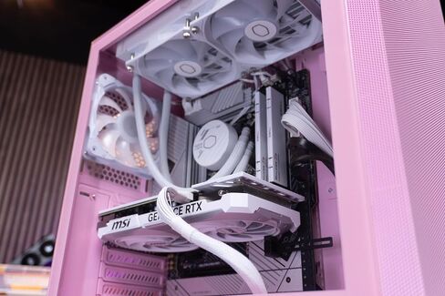 كمبيوتر مكتبي للألعاب Micro Center PowerSpec G452، معالج Intel Core i7 14700KF CPU 2.5 جيجا هرتز، بطاقة رسومات NVIDIA GeForce RTX 4070 SUPER VENTUS GPU، ذاكرة الوصول العشوائي DDR5-6000 سعة 32 جيجابايت، Windows 11 Pro، 2 تيرابايت SSD، وردي RGB in Saudi Arabia