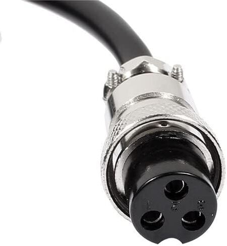 GX16-3 Pin Cable Cordset Female Plug Single Ended Cable 1M (1 Pack) in Saudi Arabia