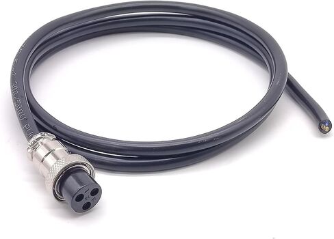 GX16-3 Pin Cable Cordset Female Plug Single Ended Cable 1M (1 Pack) in Saudi Arabia