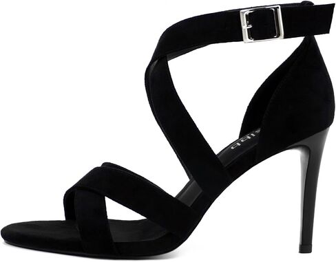 Women's Open Toe Strap Sandals With Round Toe And Slim Heels Ankle Strap With Roman High Heels Dress Party Holiday High Heels Sandals in Saudi Arabia