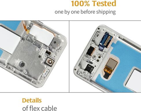 S22 5G S901 OEM Original LCD Display +Phantom Black Frame for Samsung Galaxy S22 5G S901B S901U/U1/W 6.1" LCD Screen Display Replacement Touch Digitizer Assembly Kit in Saudi Arabia