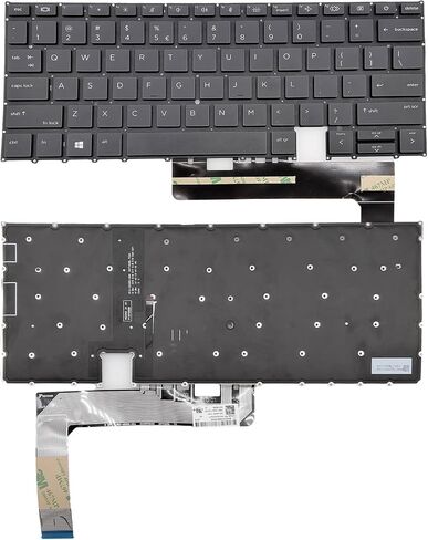 ANTWELON استبدال لوحة مفاتيح الكمبيوتر المحمول الخلفية لـ HP EliteBook x360 1030 G7 1030 G8 تخطيط الولايات المتحدة in Kuwait