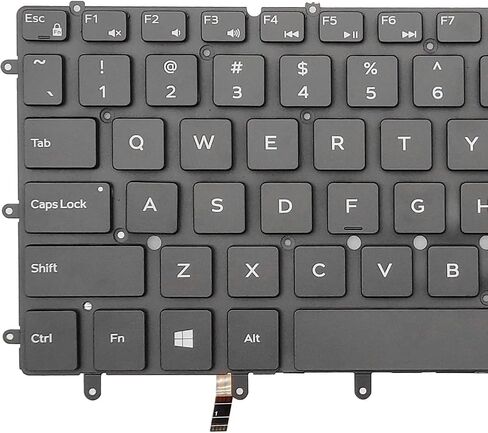 لوحة مفاتيح بديلة للكمبيوتر المحمول DELL XPS 13 9343 9350 9360 P54G، Inspiron 13 7347 7348 7352 7353 7359 P57G، Inspiron 15 7547 7548 P41F US Layout in Saudi Arabia