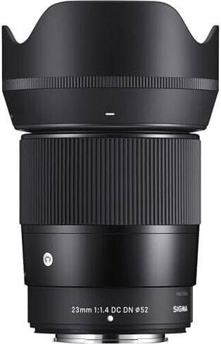Sigma 23mm f/1.4 DC DN Contemporary Lens for Fuji X Mount with Pixel Advanced Accessories & Travel Bundle | 348975 | Extended 3 Years Sigma Warranty | Sigma 23mm f1.4 x Mount in Saudi Arabia