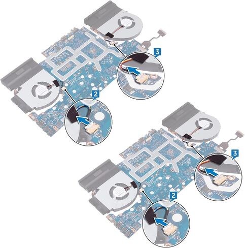 Deal4GO CPU & Graphics GPU Cooling Fan Heatsink Assembly FRPY8 0FRPY8 Replacement for Dell Alienware 17 R4 with GTX 1080 1070 1060 in Saudi Arabia
