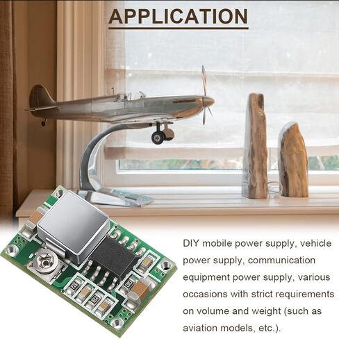 10PCS Mini 360 Power Supply Buck Module DC to DC Adjustable Buck Converter 4.75-23V to 1.0-17V Ultra-Small Step Down Voltage Regulator 3A for Aeronautical Model in Saudi Arabia