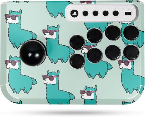 غلاف ألعاب من ألياف الكربون متوافق مع Hori Fighting Stick Mini (PS5، PS4، PC) - رائد فضاء - غطاء لاصق واقٍ من الفينيل 3M ممتاز - سهل الاستخدام | صُنع في الولايات المتحدة الأمريكية بواسطة MightySkins in Saudi Arabia