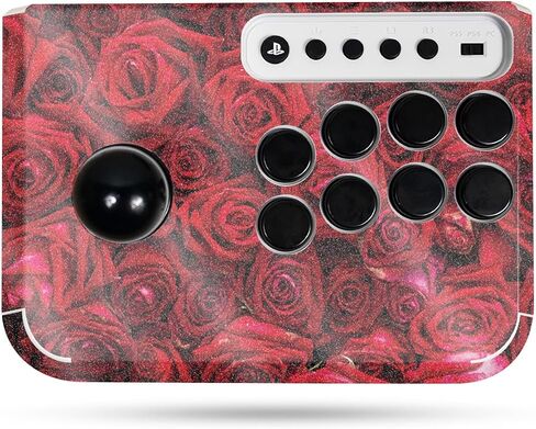 غلاف ألعاب من ألياف الكربون متوافق مع Hori Fighting Stick Mini (PS5، PS4، PC) - رائد فضاء - غطاء لاصق واقٍ من الفينيل 3M ممتاز - سهل الاستخدام | صُنع في الولايات المتحدة الأمريكية بواسطة MightySkins in Saudi Arabia