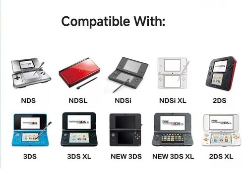 2024 R4 SDHC Gold Pro Card Dual Core Revolution Cartridge, NO Timebomb, for New 2DS/3DS/LL/XL NDSL NDSI, Include Card Adapter & 16GB MicroSD TF Card in Saudi Arabia