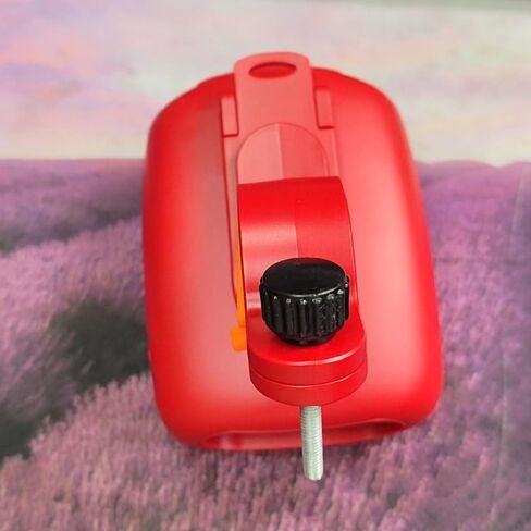 Portable Bluetooth Bike Speaker for Cycling, Dual Pairing Outdoor Waterproof Speaker, Supports FM Radio, for Bicycle Riding Hiking (Red) in Saudi Arabia