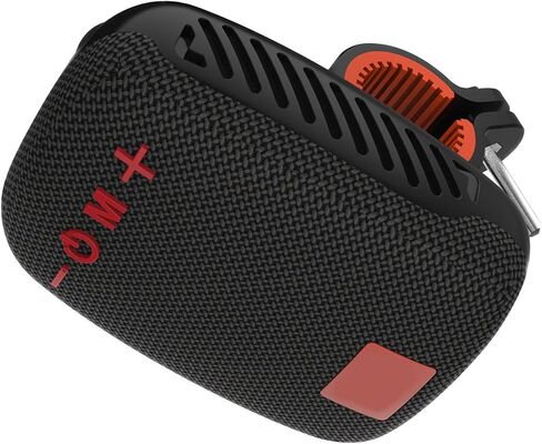 Portable Bluetooth Bike Speaker for Cycling, Dual Pairing Outdoor Waterproof Speaker, Supports FM Radio, for Bicycle Riding Hiking (Red) in Saudi Arabia