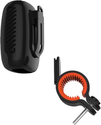Portable Bluetooth Bike Speaker for Cycling, Dual Pairing Outdoor Waterproof Speaker, Supports FM Radio, for Bicycle Riding Hiking (Red) in Saudi Arabia