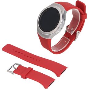 بديل لساعة Samsung Gear S2 - سوار بديل رياضي من السيليكون الناعم لساعة Samsung Gear S2 الذكية إصدار SM-R720 SM-R730 فقط in Kuwait