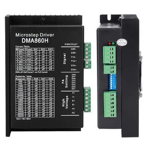 CNC Stepper Motor Driver, 18‑80VAC Stepper Motor Driver, Stepper Motor Accessories Good Performance DMA860H for Stepper Motor