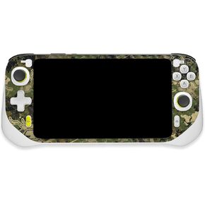 MightySkins Carbon Fiber Skin Compatible with Logitech G Cloud Gaming Handheld - Viper Woodland | Protective, Durable Textured Carbon Fiber Finish | Easy to Apply | Made in The USA