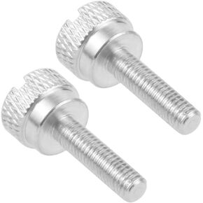 FEICHAO M5 Handle Thumb Screws Portable Stainless Mounting Adapter Compatible with GoPro Hero 9 Max 8 7 6 5 4 Action Cameras (5 Pairs)