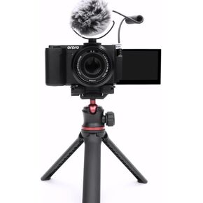 ORDRO 5K Digital Cameras for Photography - 64MP 20X Optical Zoom Travel Content Creator Camera & YouTube Vlogging Camera with Flip Screen, Microphone, Remote Control & Tripod Grip, 64GB SD Card
