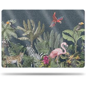 MightySkins Glossy Glitter Skin Compatible with Apple MacBook Air 15'' M2/M3 (2024) Full Wrap Kit - Tropical Kingdom | Protective, Durable High-Gloss Glitter Finish | Easy to Apply | Made in The USA
