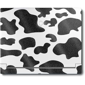MightySkins Glossy Glitter Skin Compatible with Alienware X16 R1 (2023) Full Wrap Kit - Cow Print | Protective, Durable High-Gloss Glitter Finish | Easy to Apply & Change Styles | Made in The USA