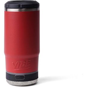 Vibe 2024 مكبر صوت Tumbler، بطارية 1000 مللي أمبير، وقت تشغيل يصل إلى 8 ساعات، مع مقاومة للماء IPX67 ومكبر صوت 3.7 وات (أحمر، يمكن تبريده) in Kuwait