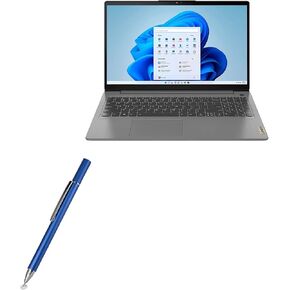 BoxWave Stylus Pen Compatible with Lenovo IdeaPad 3i (15.6 in - 82H8) - FineTouch Capacitive Stylus, Super Precise Stylus Pen for Lenovo IdeaPad 3i (15.6 in - 82H8) - Lunar Blue
