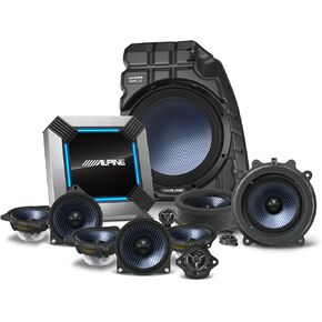 Alpine PSS-TSLA-223P 13-Speaker Sound System Upgrade for The 2022-Up Tesla Model 3 with Factory Premium Audio