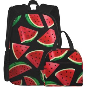 2pcs Backpack Set For Boys, Cartoon Penguin Backpacks And Lunch Box For Girl Elementary Bags Teens Bookbags