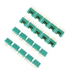 10 Pairs MPX M6 Connector Plug Multiplex Socket for RC Lipo Battery Quadcopter/Buggy 6M