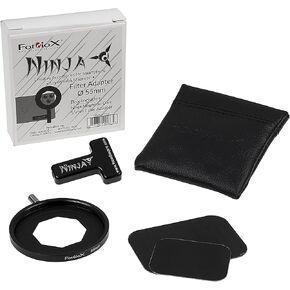 Ninja 55mm Filter Adapter - Creative Universal & Magnetic Accessories for Smartphones: Ninja Magnetic Core, 55mm Filter Adapter