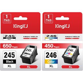 275XL 276XL Ink Cartridge 2-Pack Replacement for Canon PG-275XL CL-276XL 275 276 Ink Cartridges Combo Compatible PIXMA TS3520 TS3522 TS3500 TR4720 TR4722 TR4700 Printer Inkjet All-in-one Color Black