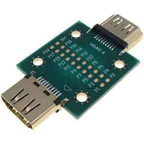 HDMI Female to Female Connector Breakout Board 19P Type A