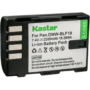Kastar 4-Pack Battery 7.4V 2200mAh Replacement for Sigma SD Quattro, Sigma SD Quattro H Digital Camera, Sigma BP-61 Camera, Sigma PG-41 Battery Grip for sd Quattro & H Digital Camera