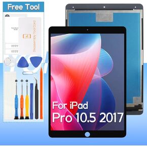 Screen Replacement for iPad Pro 10.5 2017 A1701 A1709 A1852 LCD Screen Display Replacement - 10.5'' | Black | Includes Opening Tools & Screen Protector