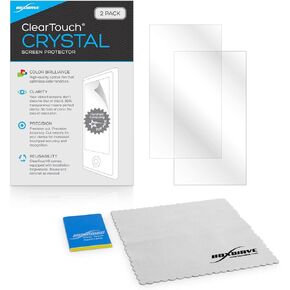 BoxWave Screen Protector Compatible with JVC KW-M750BT - ClearTouch Anti-Glare (2-Pack), Anti-Fingerprint Matte Film Skin for JVC KW-M750BT
