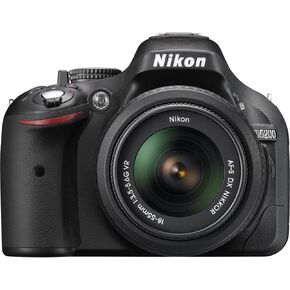 Nikon D5200 24.1 MP DSLR Camera with 18-55mm VR Lens Kit (Renewed)