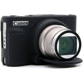 Canon SX730 SX740 Camera Case,Canon powershot sx740 hs case,Anti-Scratch Slim Fit Lightweight Protective Case,Soft Silicone Case for Canon PowerShot SX740/SX730 HS Camera.(Black