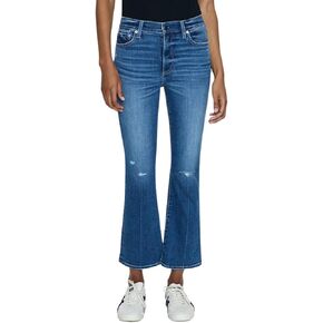 Pistola Women's Lennon High-Rise Cropped Boot Cut Jeans