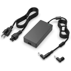 180W 150W 120W AC Charger Fit for MSI Stealth 15M, Alpha 15 17, Bravo 15, Creator M16 Z16, Cyborg 15 A12VF A12VE A13VE, Crosshair 15 17, Sword 15 17 Laptop Power Adapter Supply Cord (UL Listed)