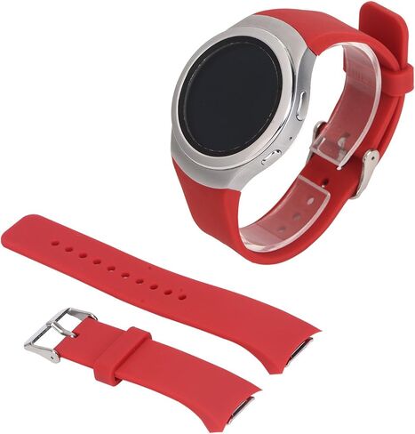 Replacement For Samsung Gear S2 Watch Band - Soft Silicone Sport Replacement Band for Samsung Gear S2 Smart Watch SM-R720 SM-R730 Version Only in Kuwait