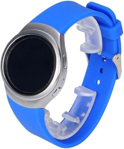 Replacement For Samsung Gear S2 Watch Band - Soft Silicone Sport Replacement Band for Samsung Gear S2 Smart Watch SM-R720 SM-R730 Version Only in Saudi Arabia