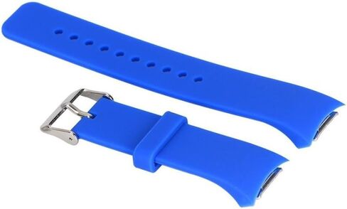 Replacement For Samsung Gear S2 Watch Band - Soft Silicone Sport Replacement Band for Samsung Gear S2 Smart Watch SM-R720 SM-R730 Version Only in Saudi Arabia