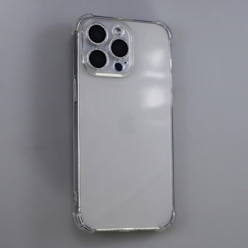 واقي عدسة الكاميرا لهاتف iPhone 15 Pro / 15 Pro Max، غطاء عدسة من الزجاج المقسى المعدني اللامع اللامع لهاتف iPhone 15 Pro/Pro Max (وردي) in Saudi Arabia