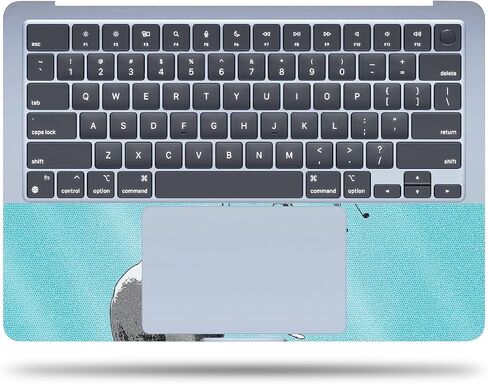 MightySkins Glossy Glitter Skin Compatible with Apple MacBook Air 15'' M2/M3 (2024) Full Wrap Kit - Musical Elephant | Protective, Durable High-Gloss Glitter Finish | Easy to Apply | Made in The USA in Saudi Arabia